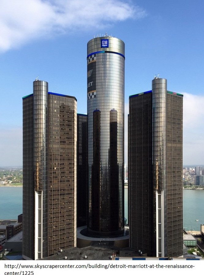 DETROIT- RENAISSANCE CENTRE - sheet1