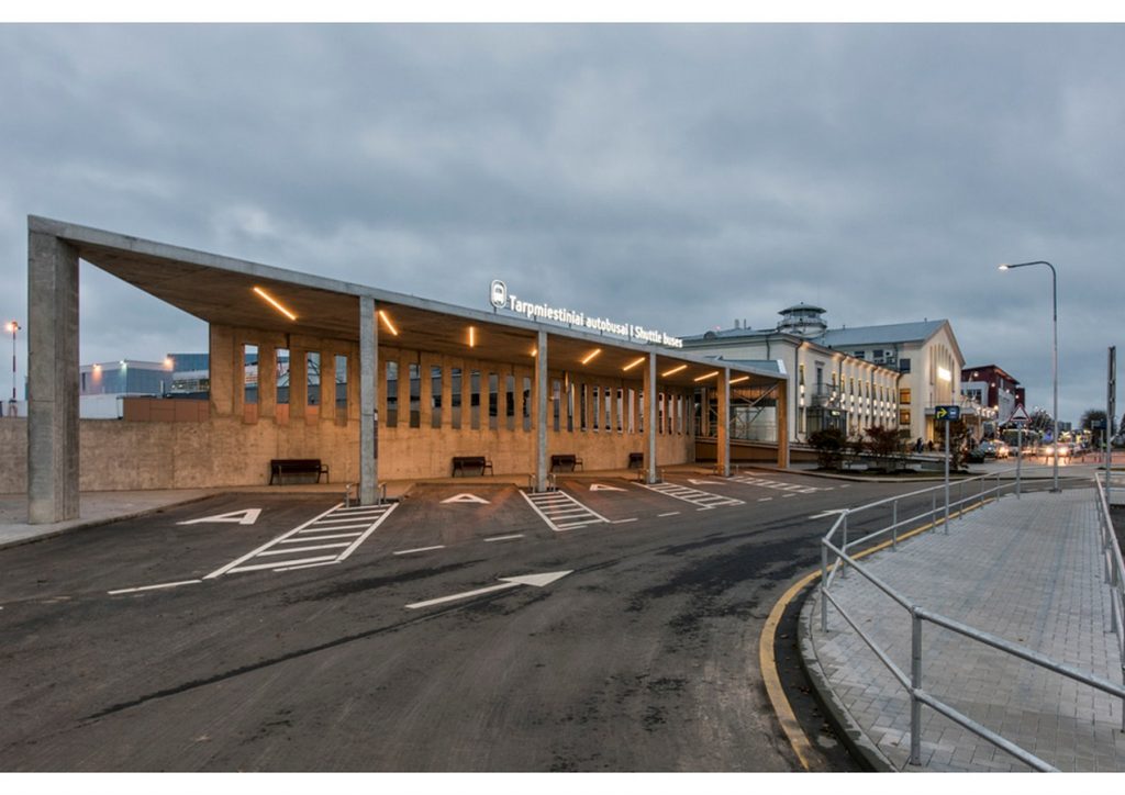 Bus Station at Vilnius International Airport byVilniaus architektūros studija - Sheet2