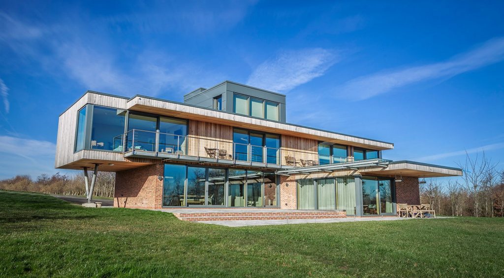 House at Broadstone Holt, Derbyshire by Groundwork