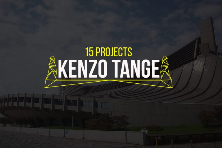 15 Projects by Kenzo Tange