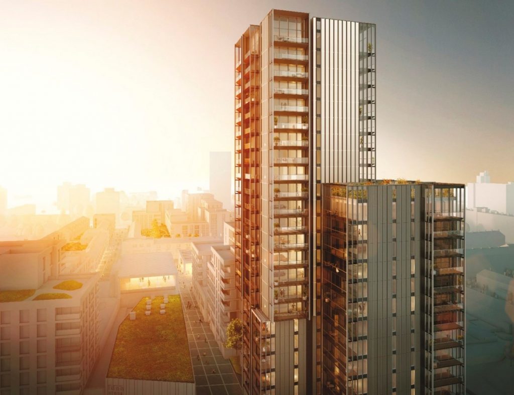Chrisp Street E14, London by Sheppard Robson