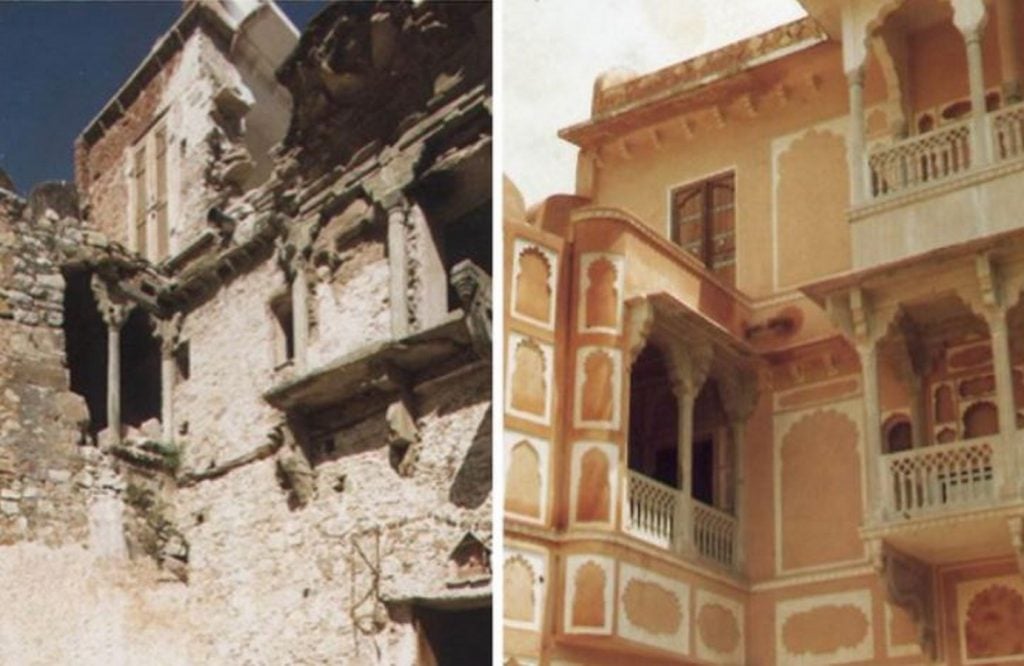Conservation of Chanwar Palkhiwalon Ki Haveli - 1