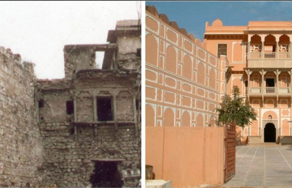 Conservation of Chanwar Palkhiwalon Ki Haveli - 4
