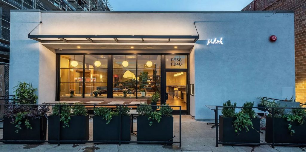 Top Architecture Firms in Los Angeles California - Pikoh kitchen+bar, Los Angeles by Kelly Architects