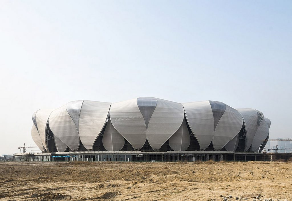 Hangzhou sports complex by NBBJ Architects
