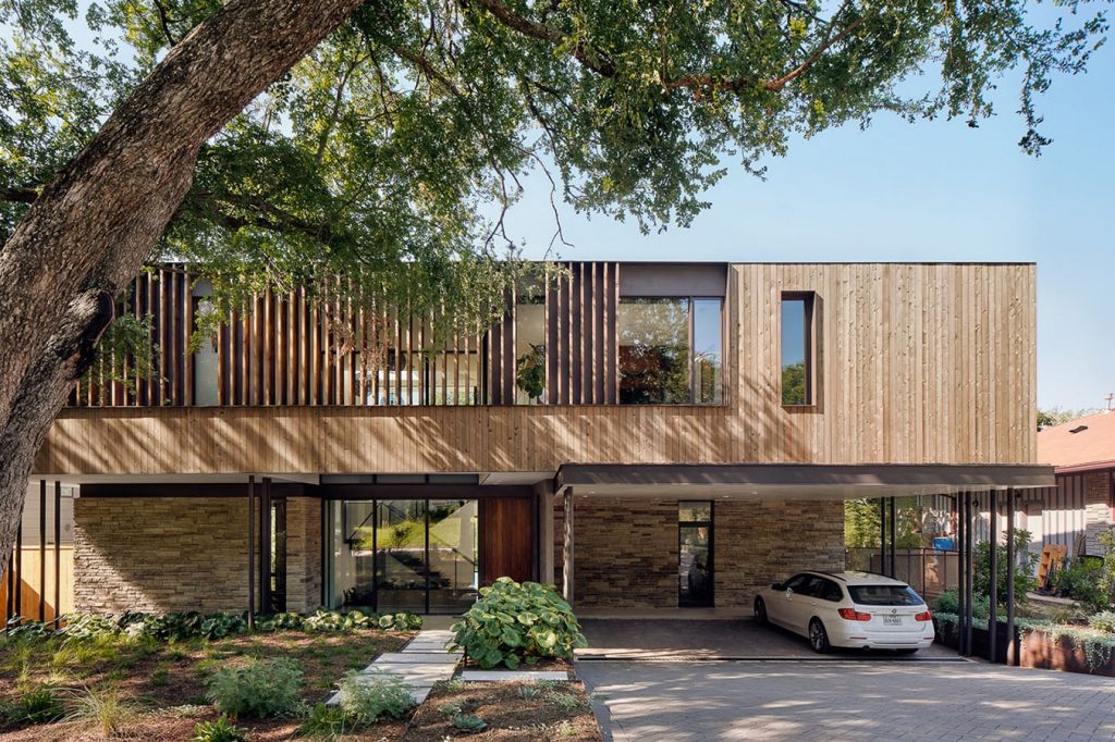 Top Architecture Firms in Austin Texas - Greenbelt Overlook Residence by Baldridge Architects