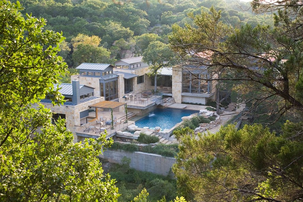Top Architecture Firms in Austin Texas - Basin Ledge Residence by Chioco Design