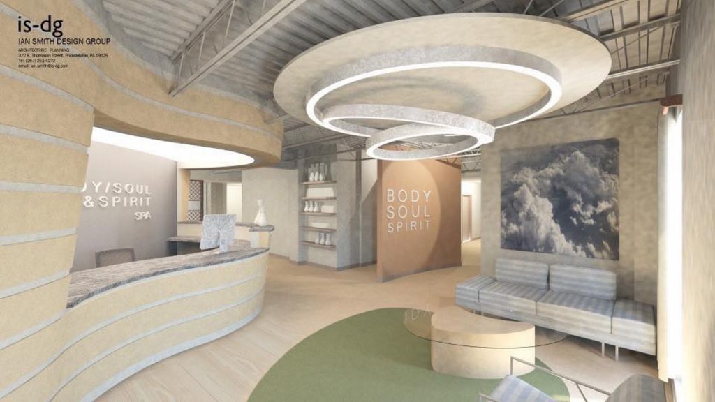 Spa design by IS-DG Architects