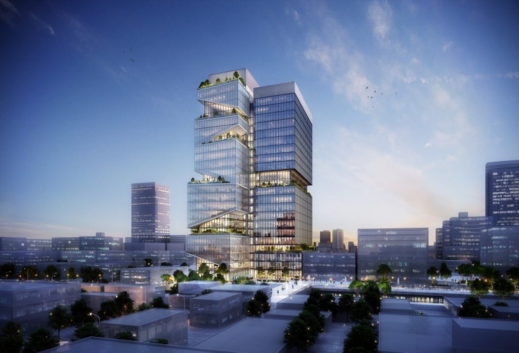 Top Architecture Firms in New York: The Vertical Cluster by SGA