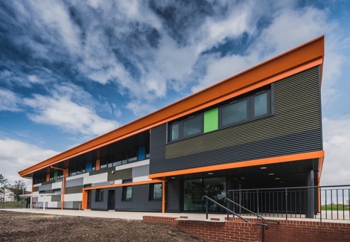 Tilecross academy by Acivico architects