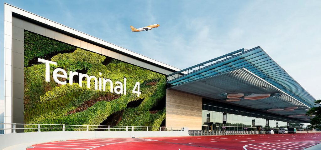 Changi Airport Terminal 4 by Takenaka