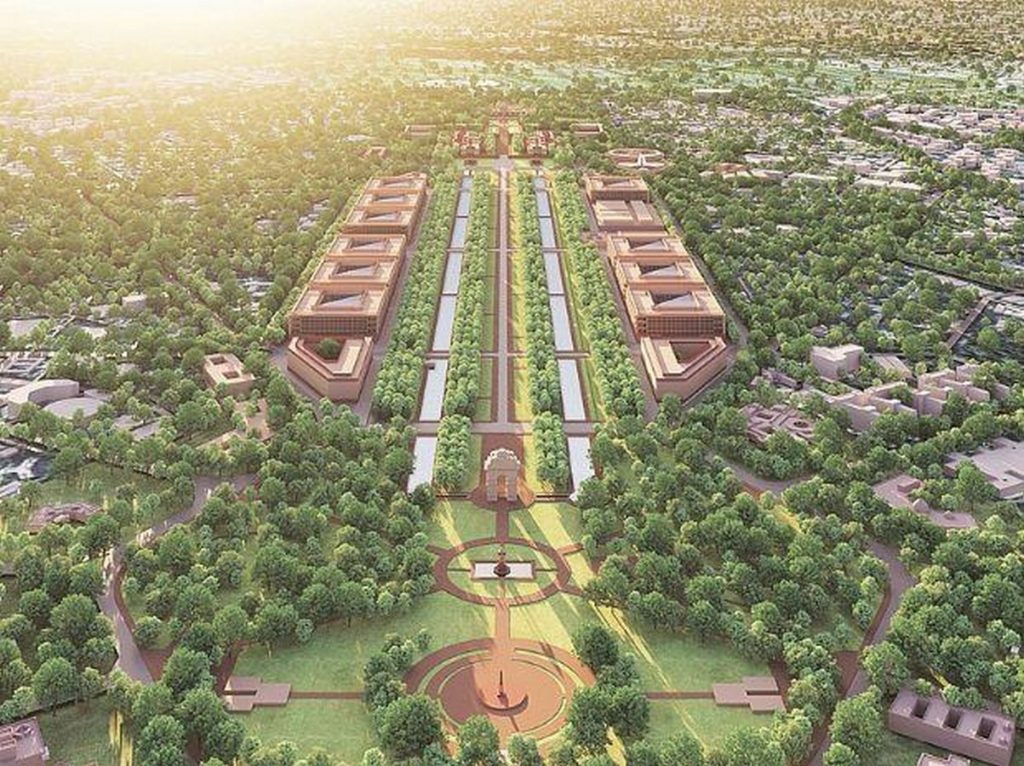 Ahmedabad based Ar. Bimal Patel’s HCP on redevelopment of Central Vista Common Central Secretariat and Parliament in Delhi - sheet1