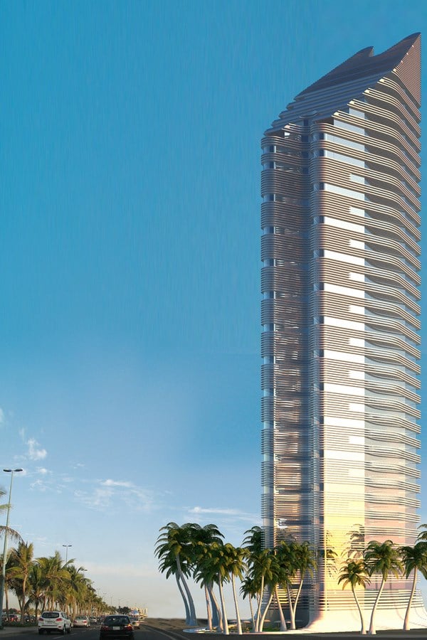 Jeddah Residential tower by Schultes Frank Architekten