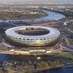 Optus Stadium by Hassell Studio hassell studio melbourne hassell projects hassell brisbane hassell history hassell studio manager hassell shanghai hassell workplace hassell urban design