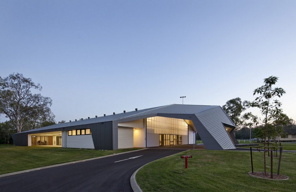 Somerset civic center by Thomson Adsett Architect