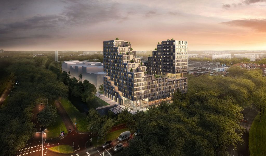 OP Dreef student housing by Team V Architecture