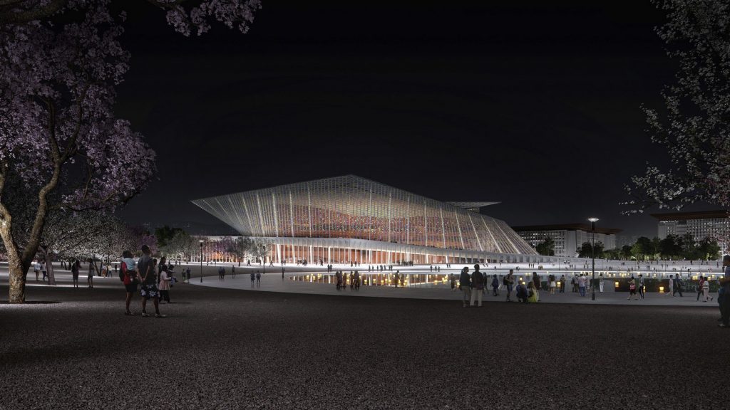 Xingtai Grand Theatre by Snøhetta