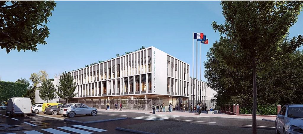 Malakoff Henry Wallon college by VGA