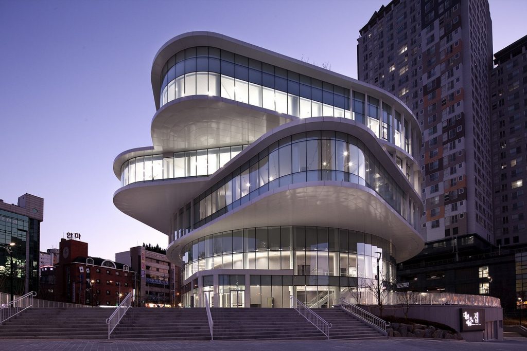 Daejeon Cultural center by W&A