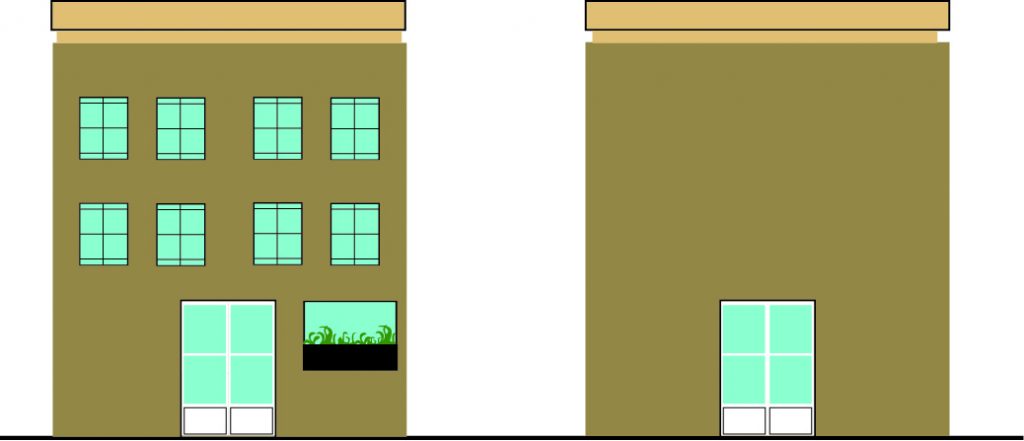 Redesigning Regular Openings of Buildings - sheet1