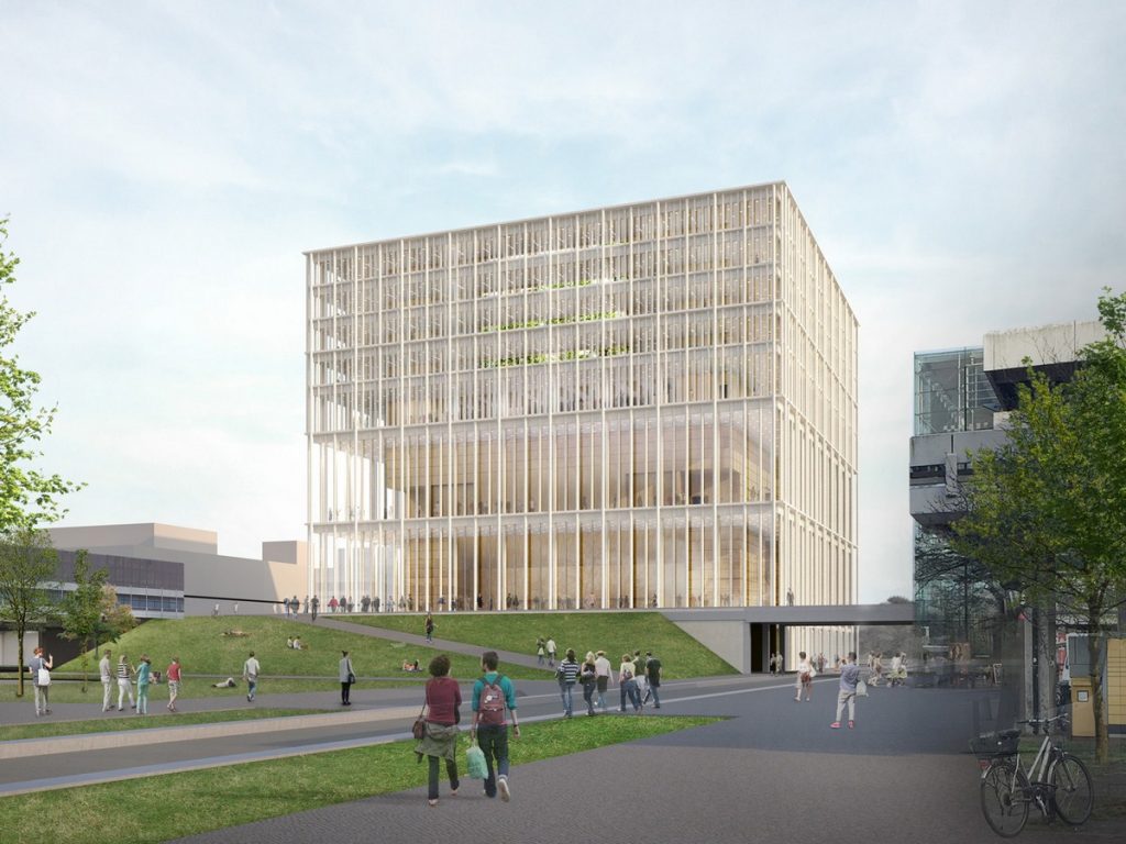 Lecture hall building, Bremen by Max Dudler Architects