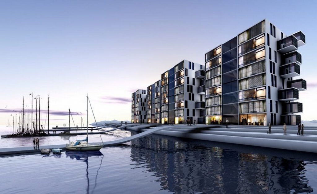 Living concept Quiet & Density by Verticalroom Architects