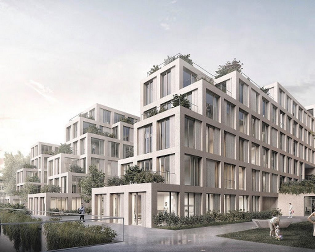 Berlin Residential & Commercial building by Steimle Architects