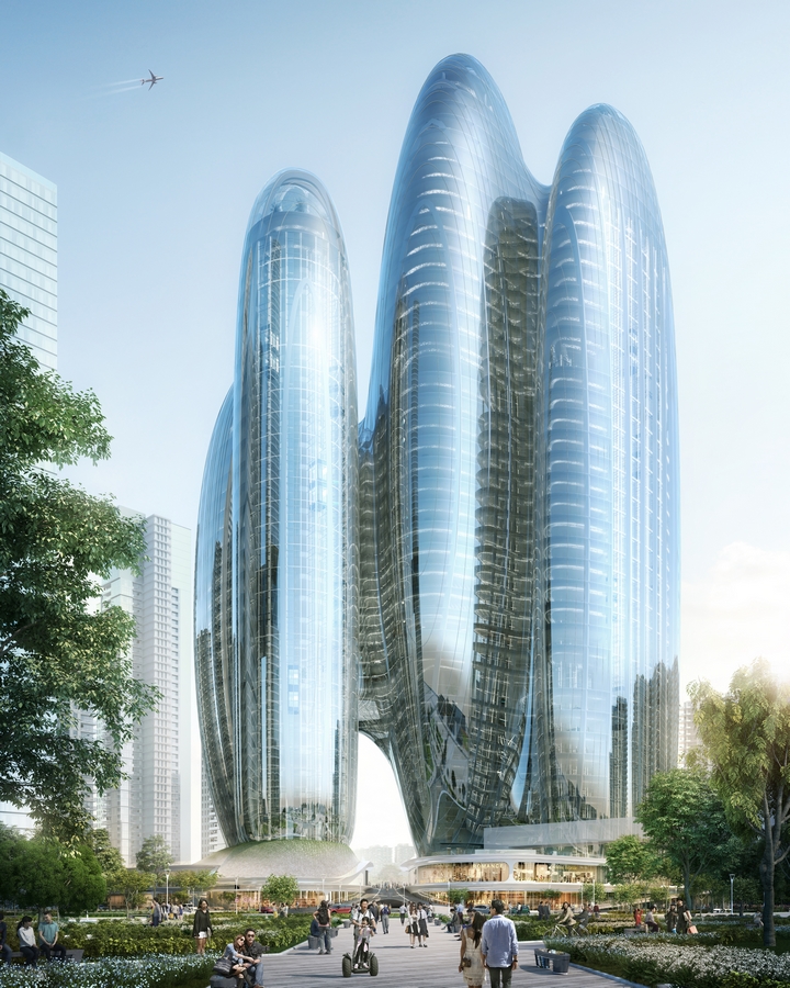 OPPO Headquarters By Zaha Hadid Architects - Sheet1