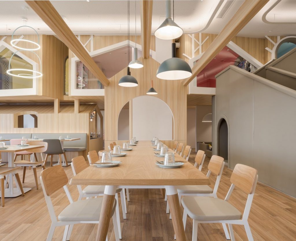 Vitaland kid restaurant by Golucci Interior Architects - Sheet5
