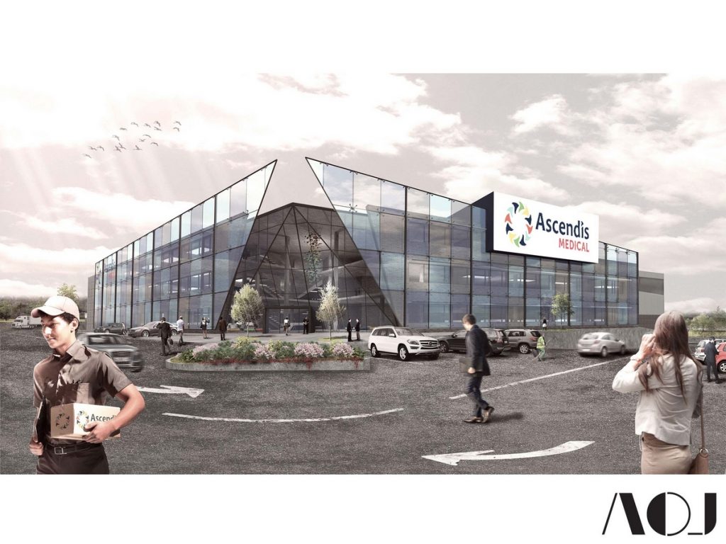 Top Architecture Firms in Johannesburg South Africa - Ascendis Medical office and Warehouse by AOJ