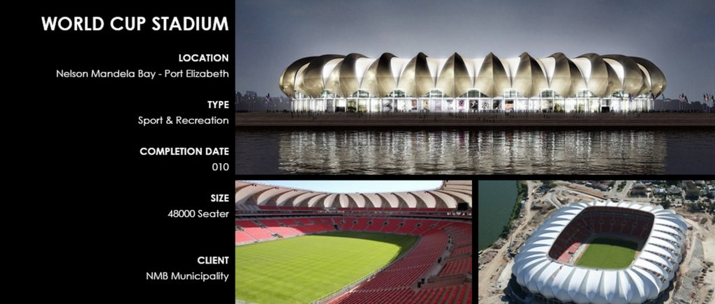 Top Architectural Firms in South Africa Johannesburg - World Cup Stadium by ADA