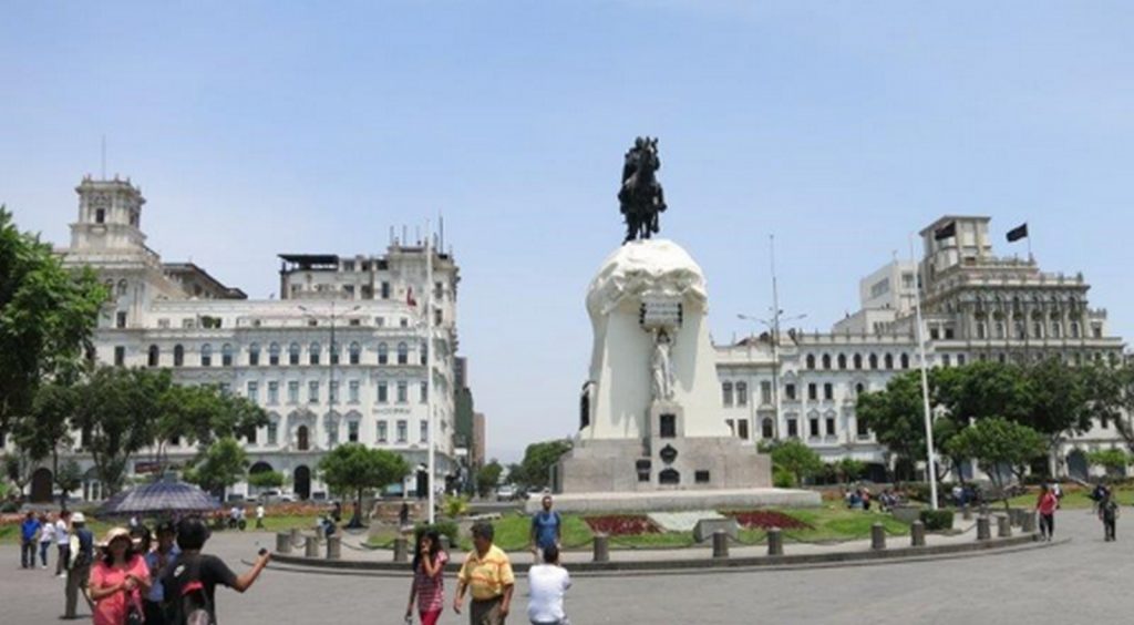 View of the Plaza space used for Public events and gatherings