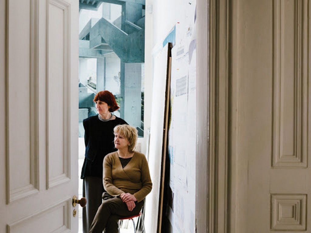 Architects Yvonne Farrell and Shelley McNamara