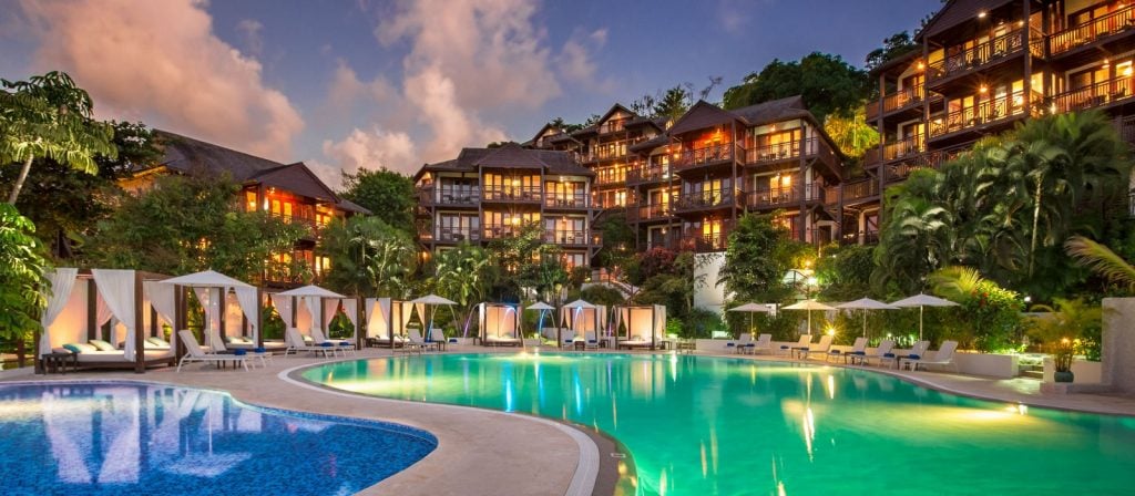Capella Marigot Bay resort by OBMI Architects.