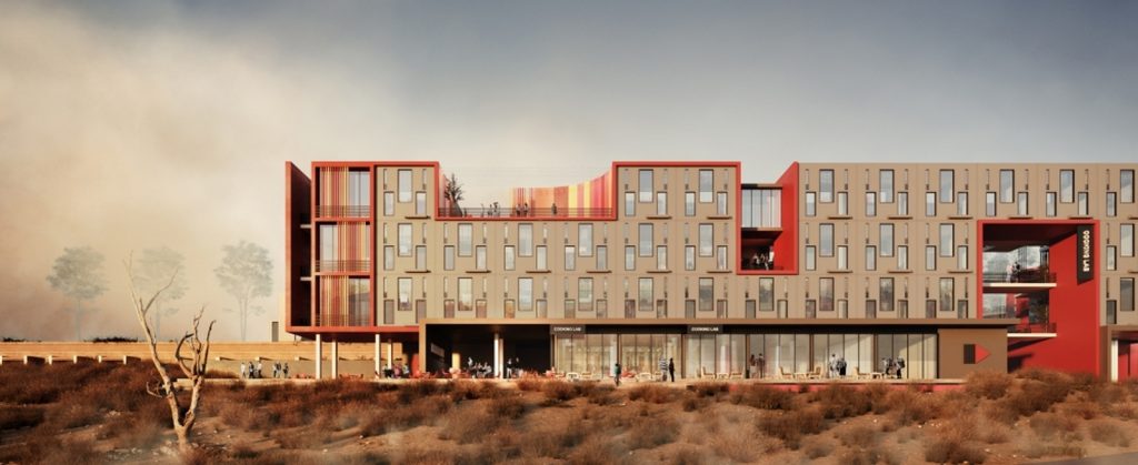 Hiraeth Dormitory by ONZ Architects.