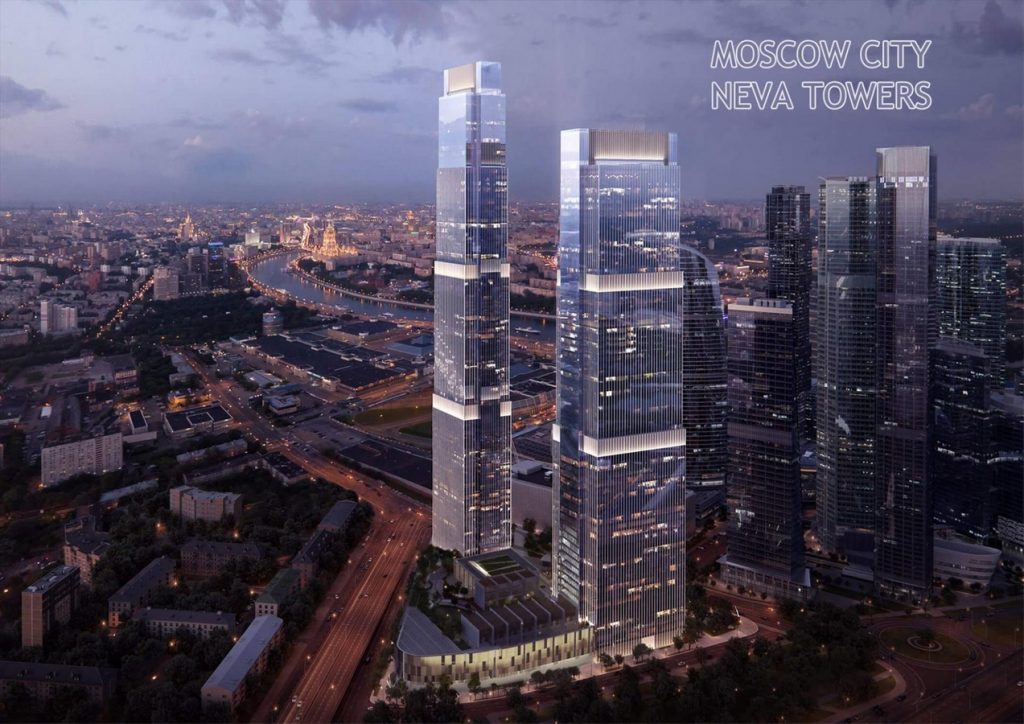 Moscow city Neva Towers by Pro-Ge Architects