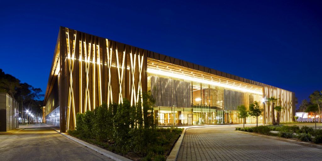 Tripoli Congress center by Tabanliouglu Architects.