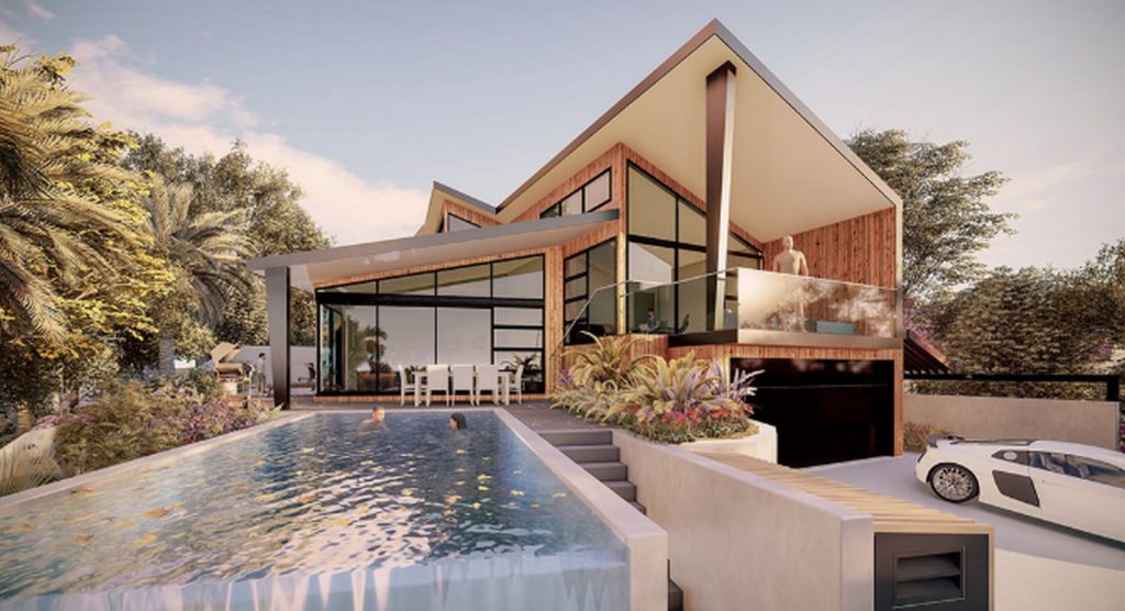 Tindalls Bay Road by Morrison Architects Ltd