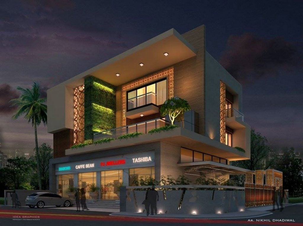 Commercial Cum Residential Development, Nashik By Raveena and Nikhil Dhadiwal Associates