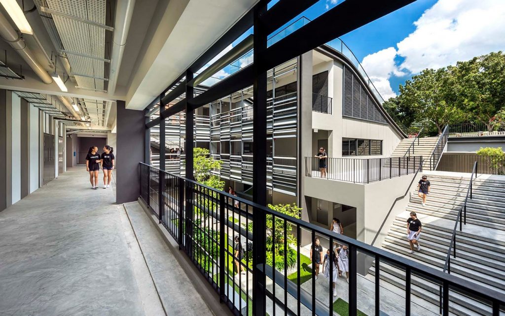 Nanyang Girls High School by Park+ Associates