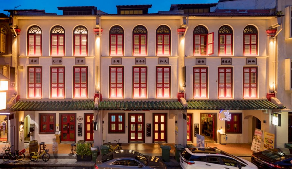 Amoy Street Shophouses by TA.LE