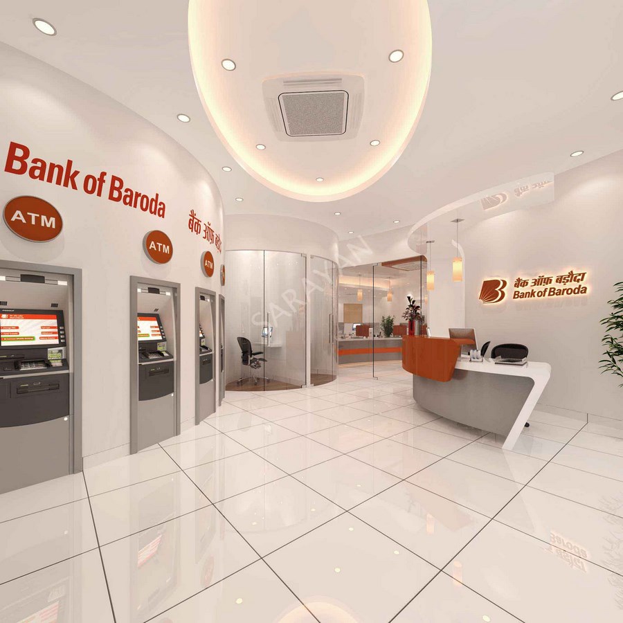 Bank of Boroda by Sarayan Architects