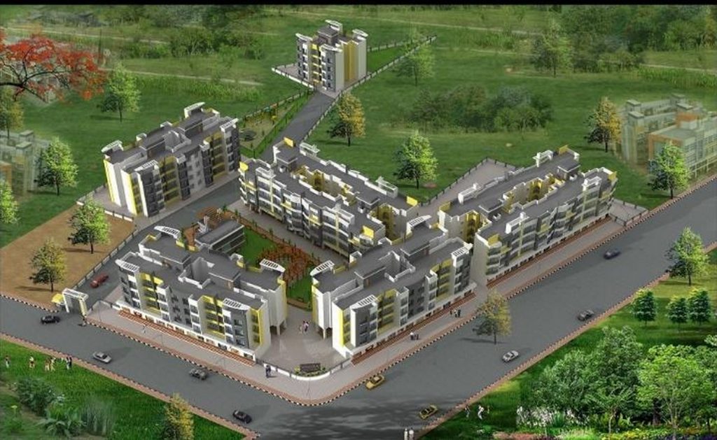 Apoorva Garden by Shashi Deshmukh and Associates