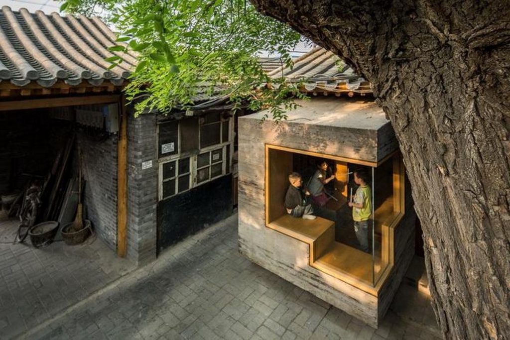 Hutong Children’s Library and Art Centre by R. Villarosa. Architects