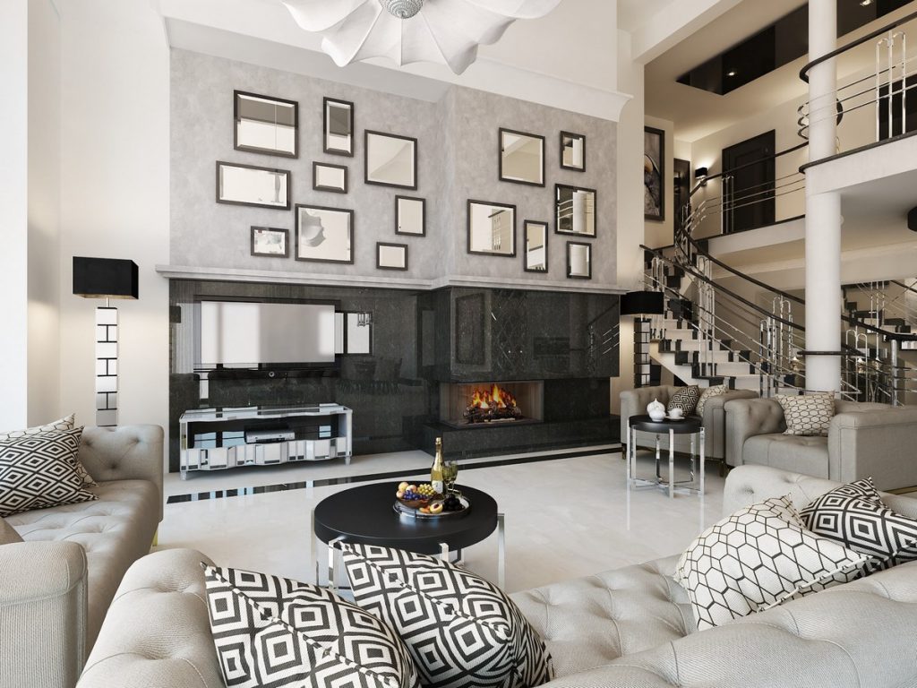 Interior design of a house Mirage Studio