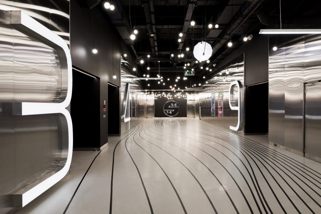 Interior of a Cinema Park Nefa Architects