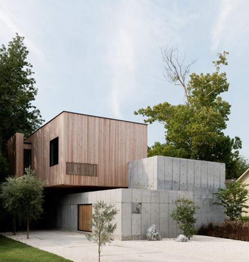 Concrete box house Robertson Design