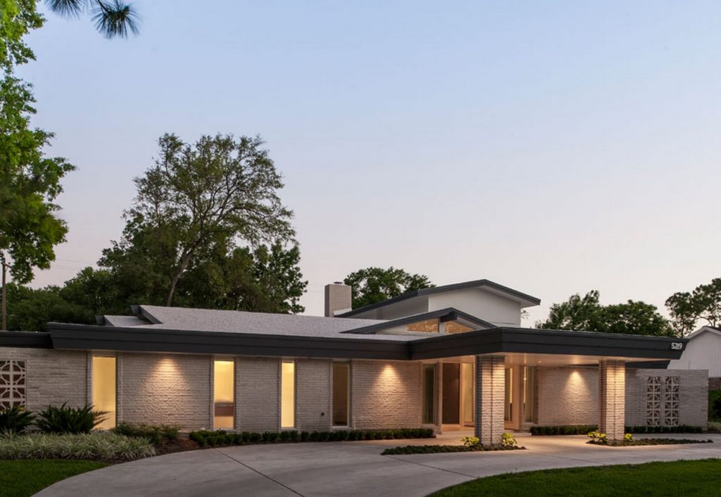 Rosenbaum house renovation, Texas Stern Bucek