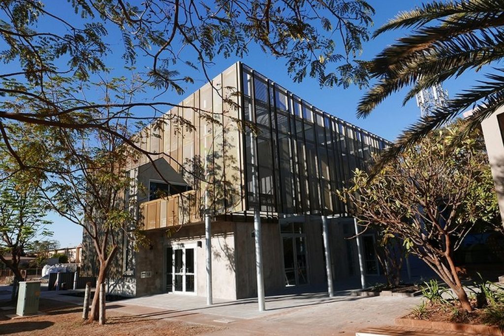 Co-working hub in the Pilbara by WHITEHAUS