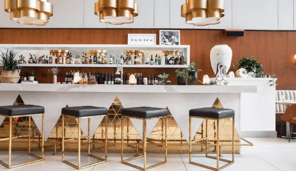 Cafe design by West of main design